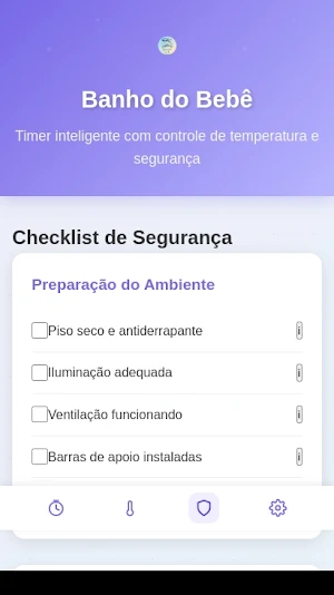 Cronômetro de Banho do Bebê Screenshot 3