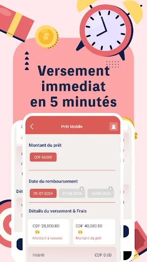 Prêt Mobile Screenshot 2