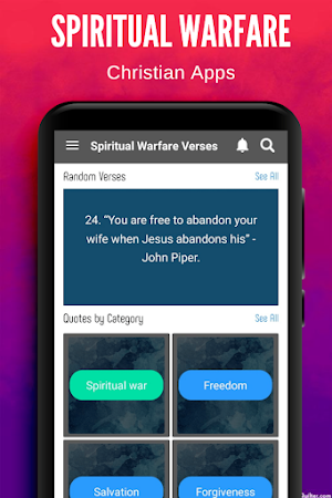 Spiritual Warfare Verses Screenshot 3