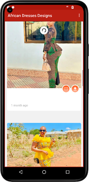 African Dresses Designs Screenshot 2