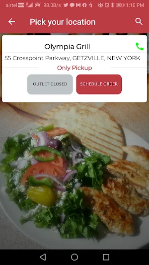 Olympia Grill Screenshot 2