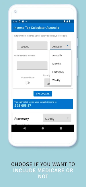 Calculate Income Tax Australia Screenshot 2