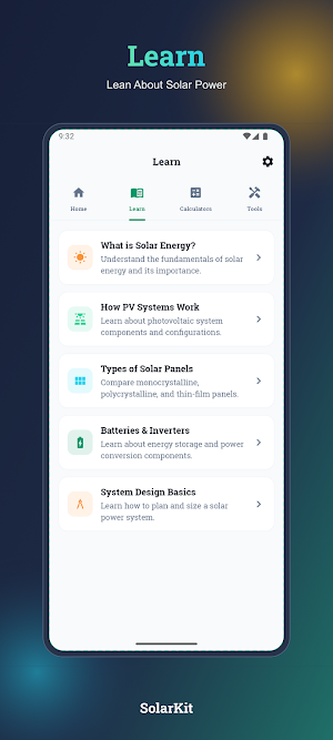 SolarKit - SolarPower Tools Screenshot 1