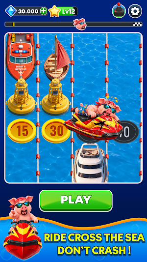 Piggy Cross Road Screenshot 3