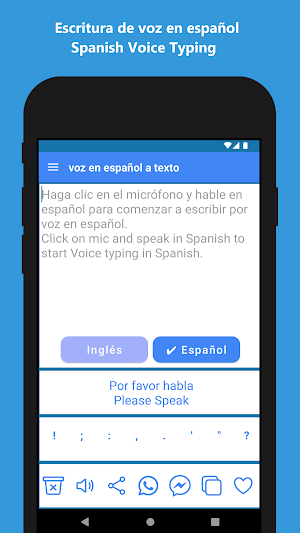 Spanish Speech to Text Screenshot 1