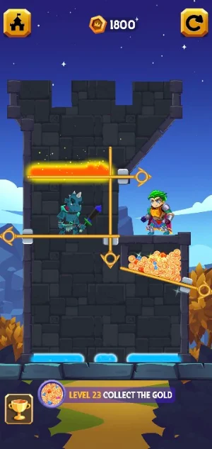 Hero's Pin Puzzle Screenshot 2