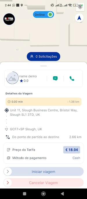 Rotta Motorista Screenshot 2