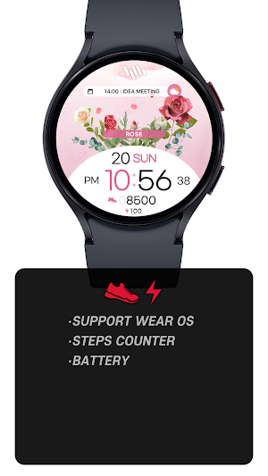 SamWatch Flower 2024 Rose Screenshot 1