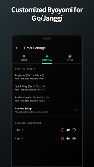 Chess Clock: Precise Timer Screenshot 3