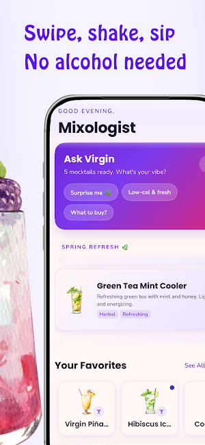 Mocktail Mix - Drink Recipes Screenshot 1