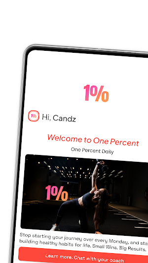 One Percent Coaching Screenshot 0