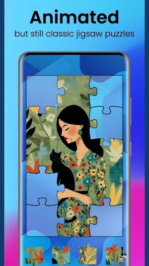 JIGSTY: Animated Jigsaw Puzzle Screenshot 0