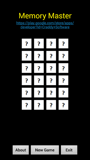 Memory Master Screenshot 0