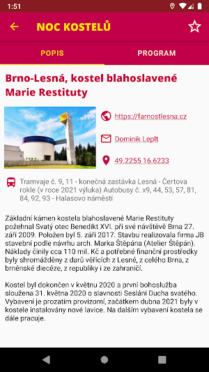 Noc kostelů Screenshot 3