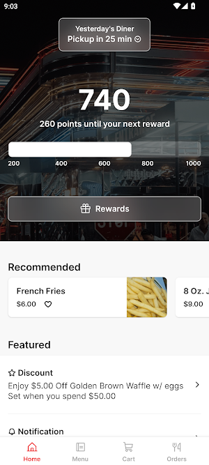 Yesterday's Diner (NY) Screenshot 0