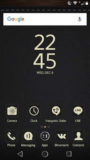 leather | Xperia™ Theme | Icon Pack Screenshot 0