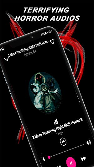 Creepypasta Audio Stories. Horror Audio Books Screenshot 2