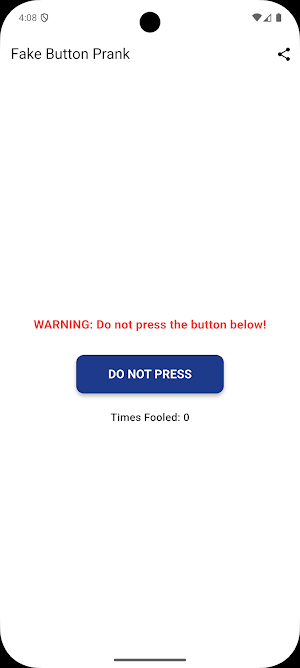 Fake Button Prank screenshot 1