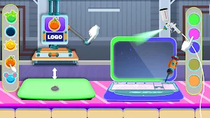 Laptop Factory: Computer Builder & Maker Games Screenshot 3