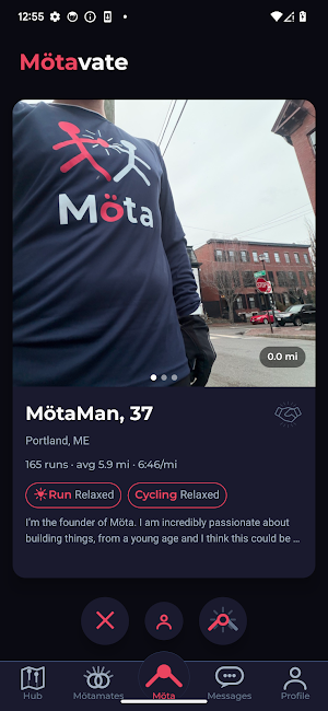 Möta: Find Fitness Friends Screenshot 0