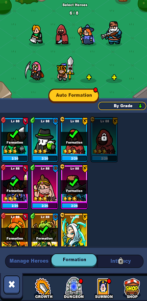 Rumble Rumble : Idle RPG Screenshot 1