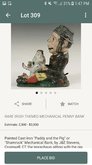 Thomaston Auction Screenshot 2