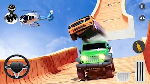 Crazy Car Stunts Mega Ramp Sim Screenshot 0