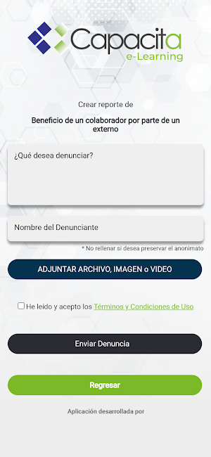 Capacita: Línea Ética Screenshot 3