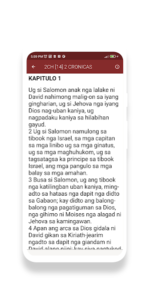 Cebuano Bible Screenshot 3