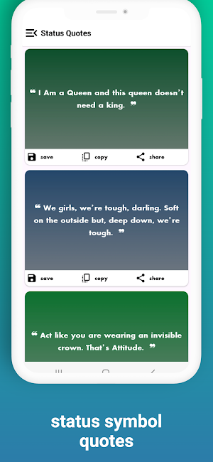 Status Quotes Screenshot 3