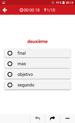French - Portuguese : Dictionary & Education Screenshot 3