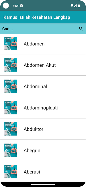 Kamus Istilah Medis Kesehatan Screenshot 0