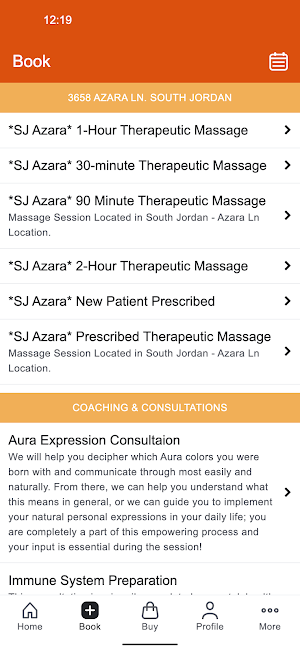 Therapeutic Massage & Bodywork Screenshot 1