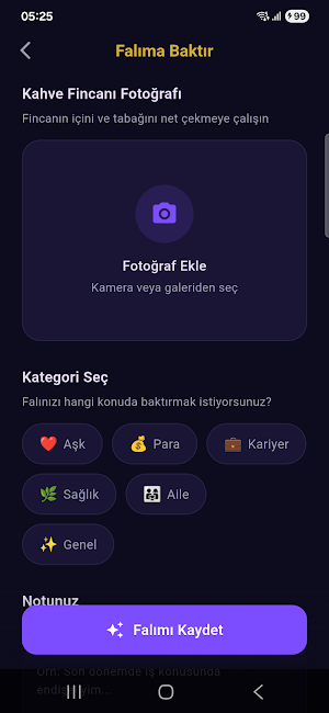 Venüs Kahve Falı: Burç - Tarot Screenshot 2