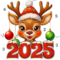 New Year Coloring Book 2025