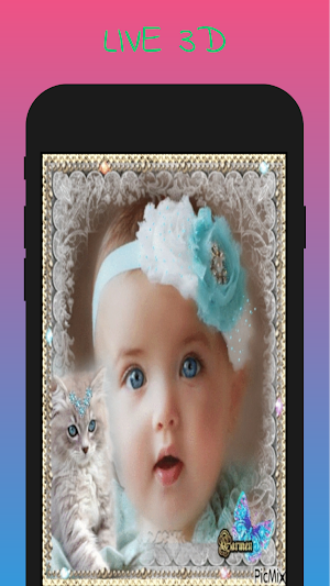 Baby Live Wallpaper HD 3D Move Screenshot 0