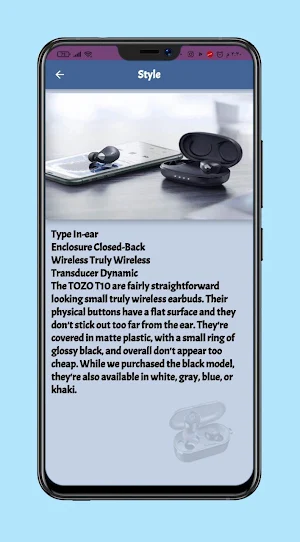 tozo t10 Earbuds guide Screenshot 2