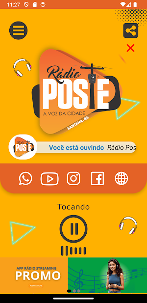 Rádio Poste Santana Som Screenshot 1