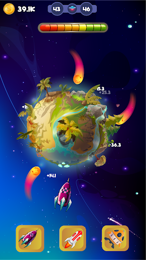 Idle Space Miner: Idle Planet Screenshot 2