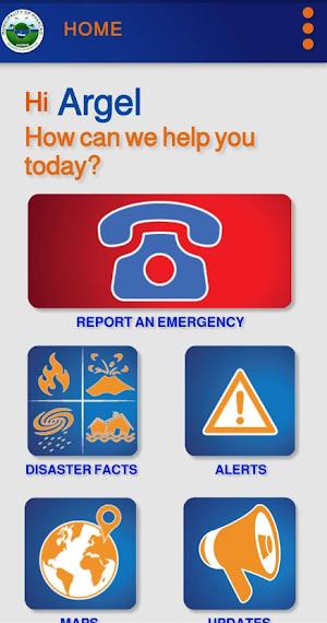 Pasacao 911 App Screenshot 0