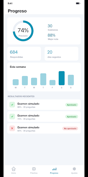 Auxiliar Administrativo Estado Screenshot 3