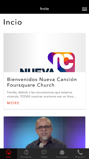 Nueva Canción Church Screenshot 0