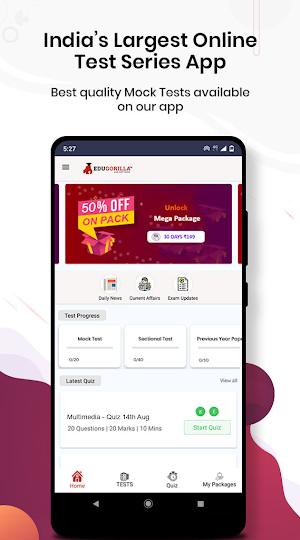 Multimedia (Designing) Practice App with Mock Test Screenshot 0