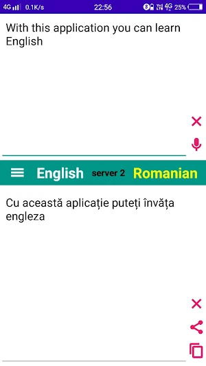 Romanian - English Translator Screenshot 3
