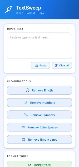 TextSweep Screenshot 0