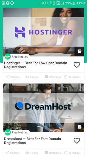 Free Web Hosting Screenshot 1