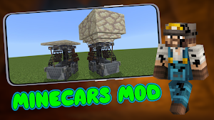 Minecarts Mod for Minecraft PE Screenshot 3