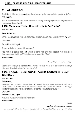 Kumpulan Tanya Jawab Keagamaan Screenshot 2