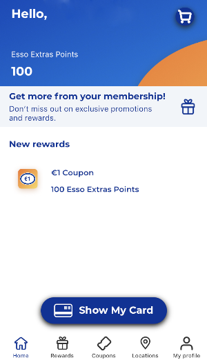 Esso Extras App Cyprus Screenshot 2