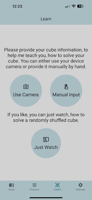 Rubik's Cube Tutor Screenshot 3